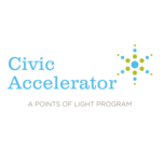 Points of Light Civic Accelerator's Logo