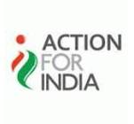 Action for India's Logo